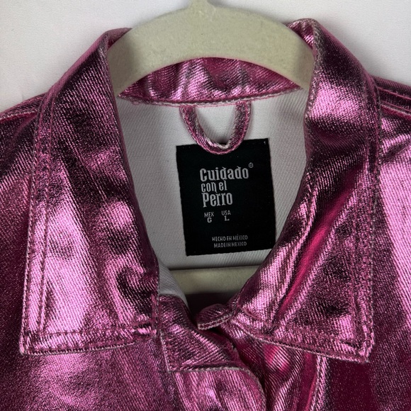 Metallic Pink Jacket - Picture 3 of 5